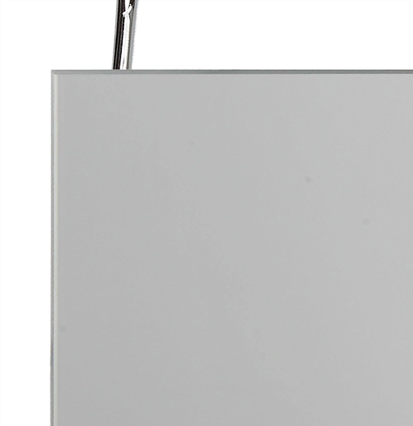 Sisley Wall Lamp 10W LED Big Double IP44 4000K, 850lm, Silver / Frosted Acrylic / Polished Chrome, 3yrs Warranty by Mantra