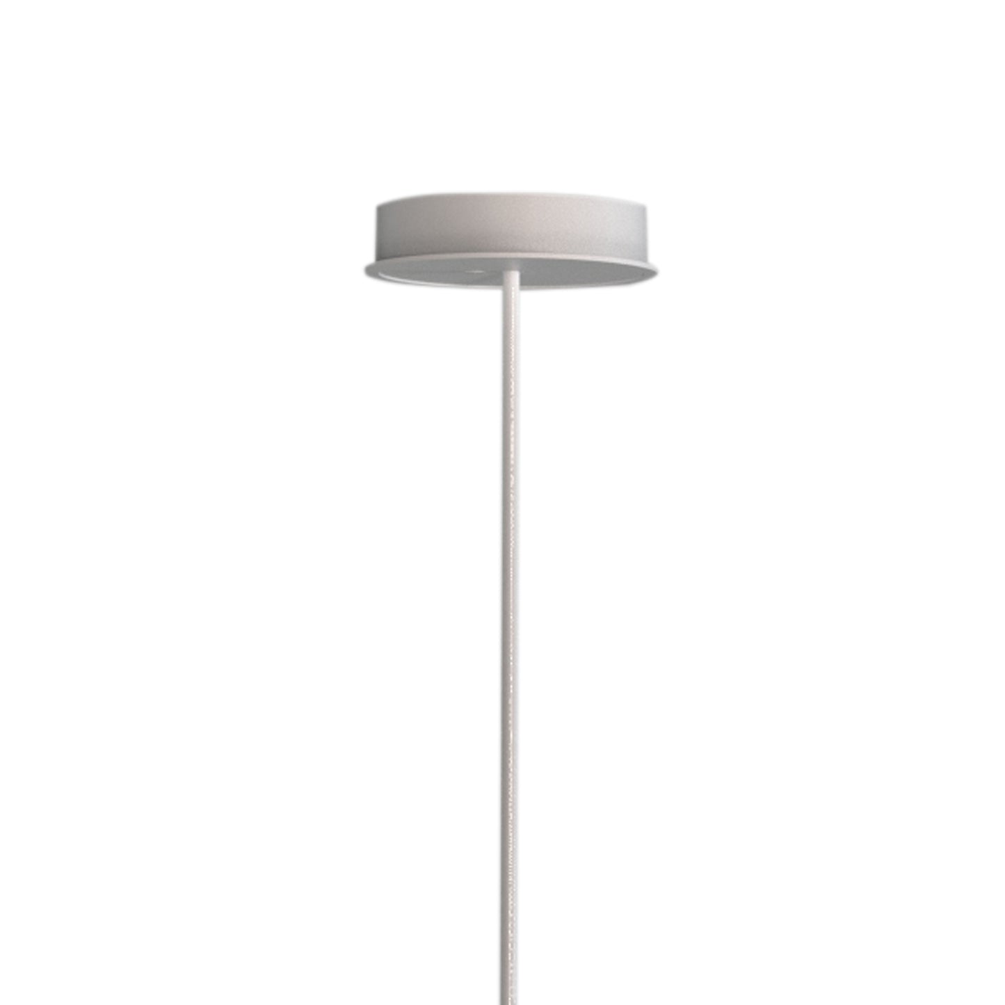 Slim LED Pendant 25cm Round 16W LED, 3000K, 1400lm, White, 3yrs Warranty by Mantra