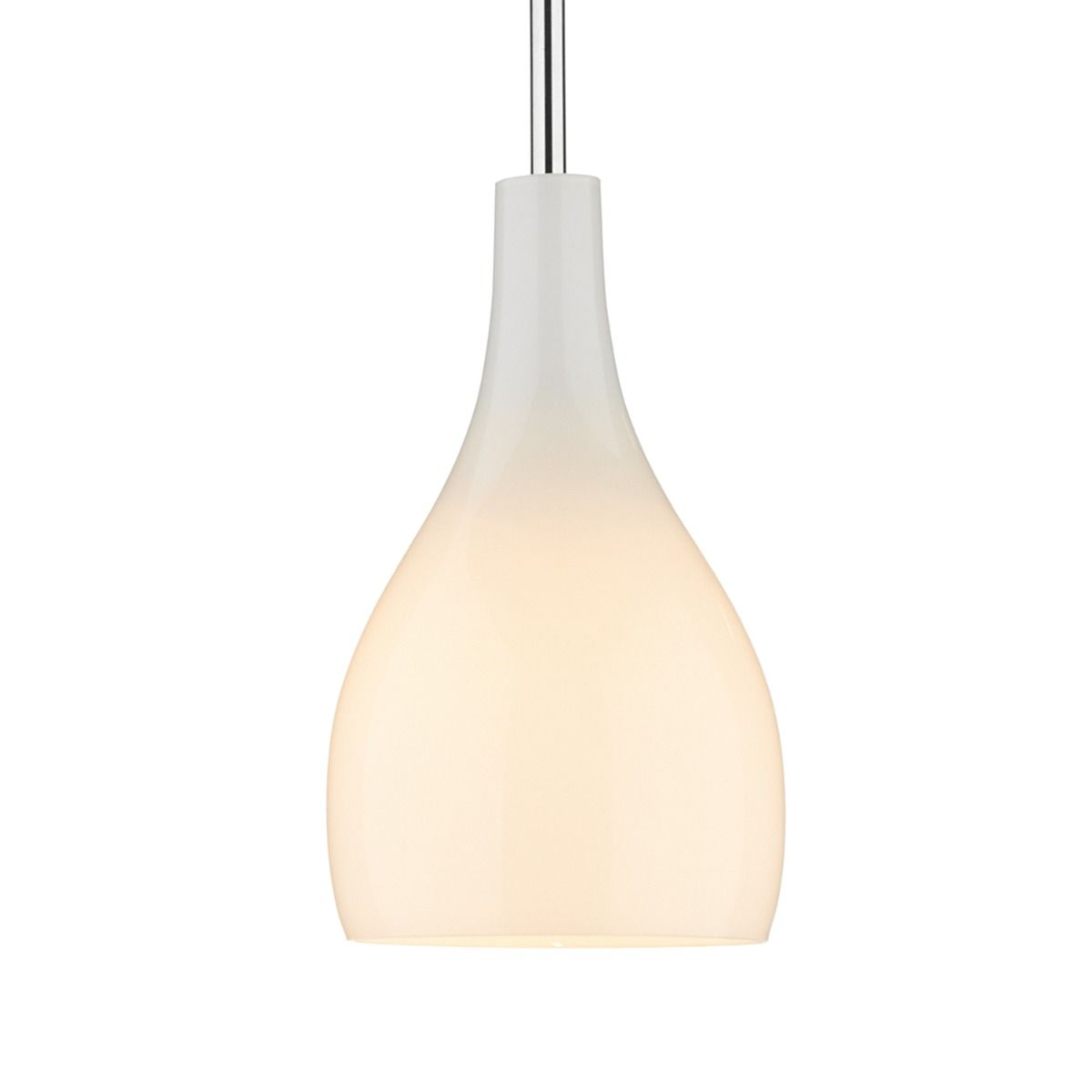 Soho 1 Light Pendant White