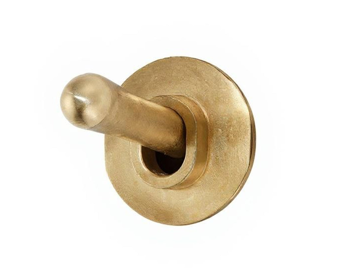 Natural Brass 3 Gang 2 Way Dimming Toggle Switch - The Palaces Collection