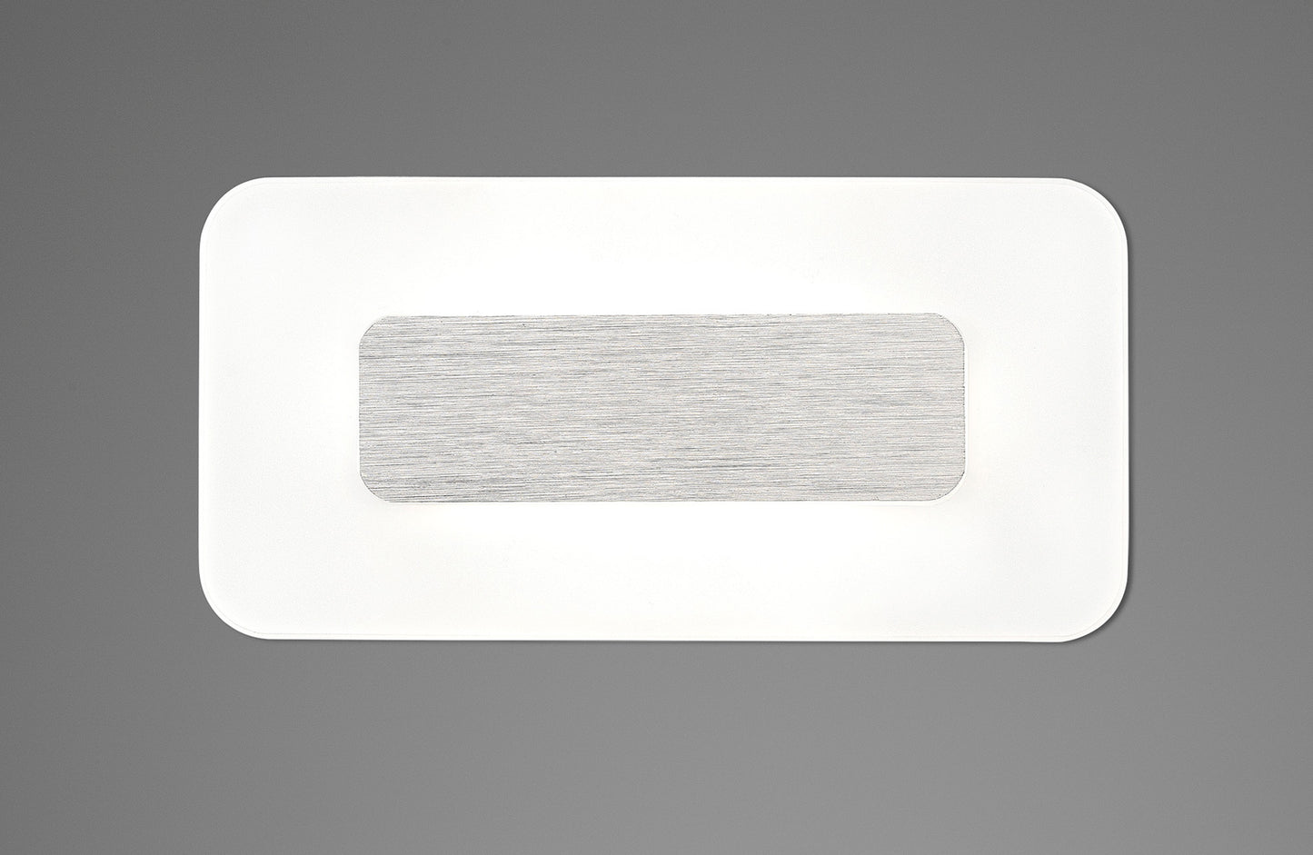 Sol Wall Lamp Rectangular 6W LED 4000K, 540lm, Aluminium / Acrylic, 3yrs Warranty by Mantra