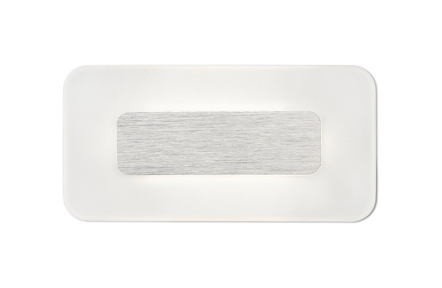 Sol Wall Lamp Rectangular 6W LED 4000K, 540lm, Aluminium / Acrylic, 3yrs Warranty by Mantra