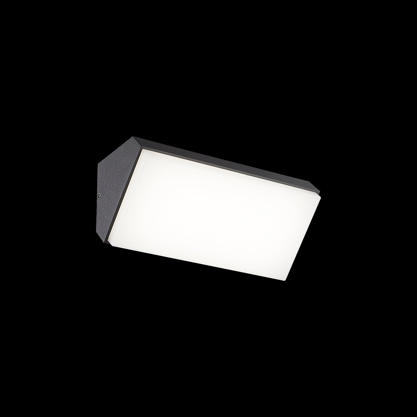 Solden Horizontal Wall Lamp, 9W LED, 3000K, 773lm, IP65, Dark Grey, 3yrs Warranty by Mantra