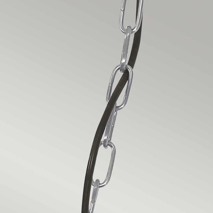 Somerton 1 Light Chain Lantern - Antique Nickel