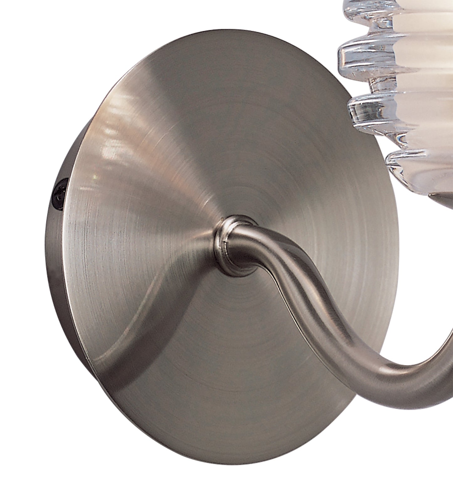 Sphere Wall Lamp Switched 1 Light G9, Satin Nickel by Mantra