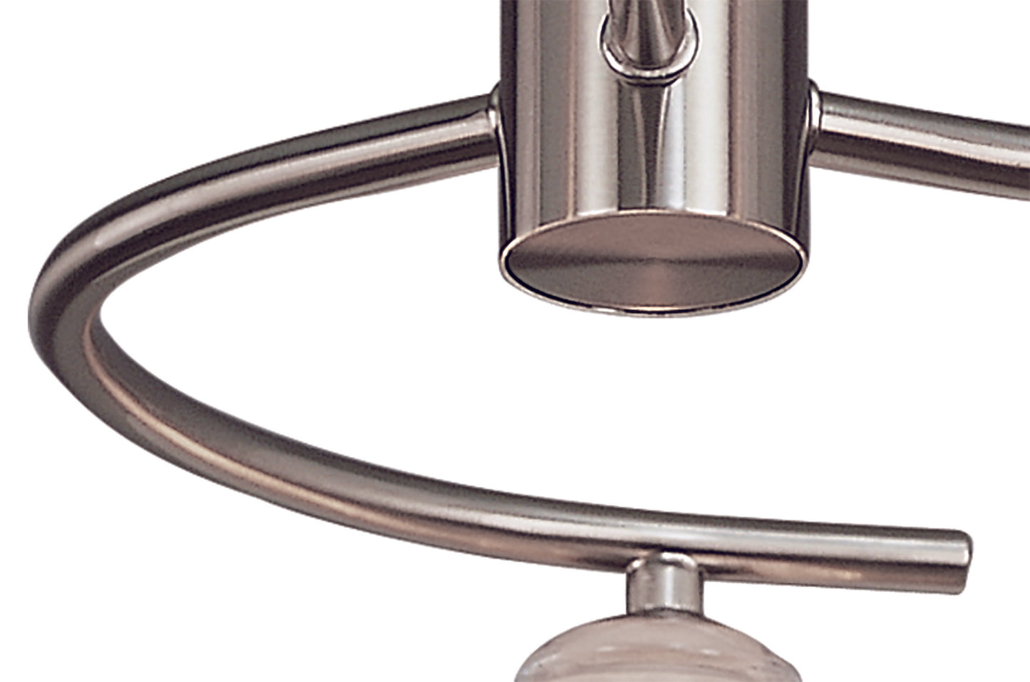 Sphere Semi Flush 3 Light G9, Satin Nickel by Mantra