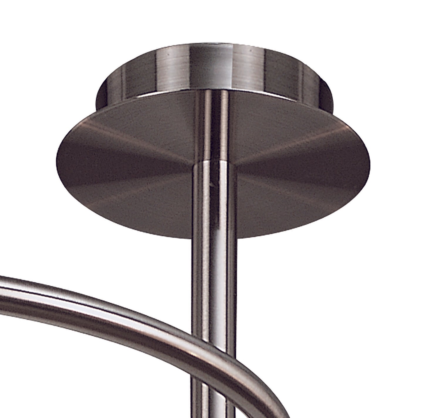 Sphere Semi Flush 4 Light G9, Satin Nickel by Mantra