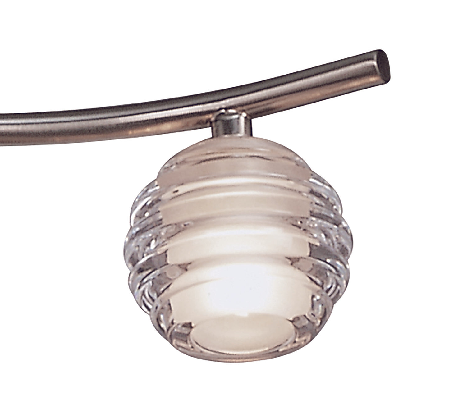 Sphere Semi Flush 4 Light G9, Satin Nickel by Mantra