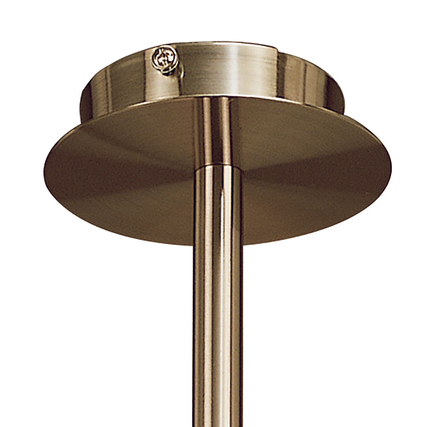 Sphere Semi Flush 3 Light G9, Antique Brass by Mantra