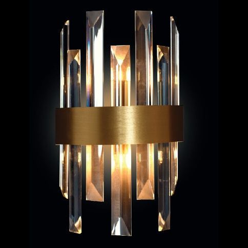 Zenna Wall Light Satin Gold - MB20020101-2ASG