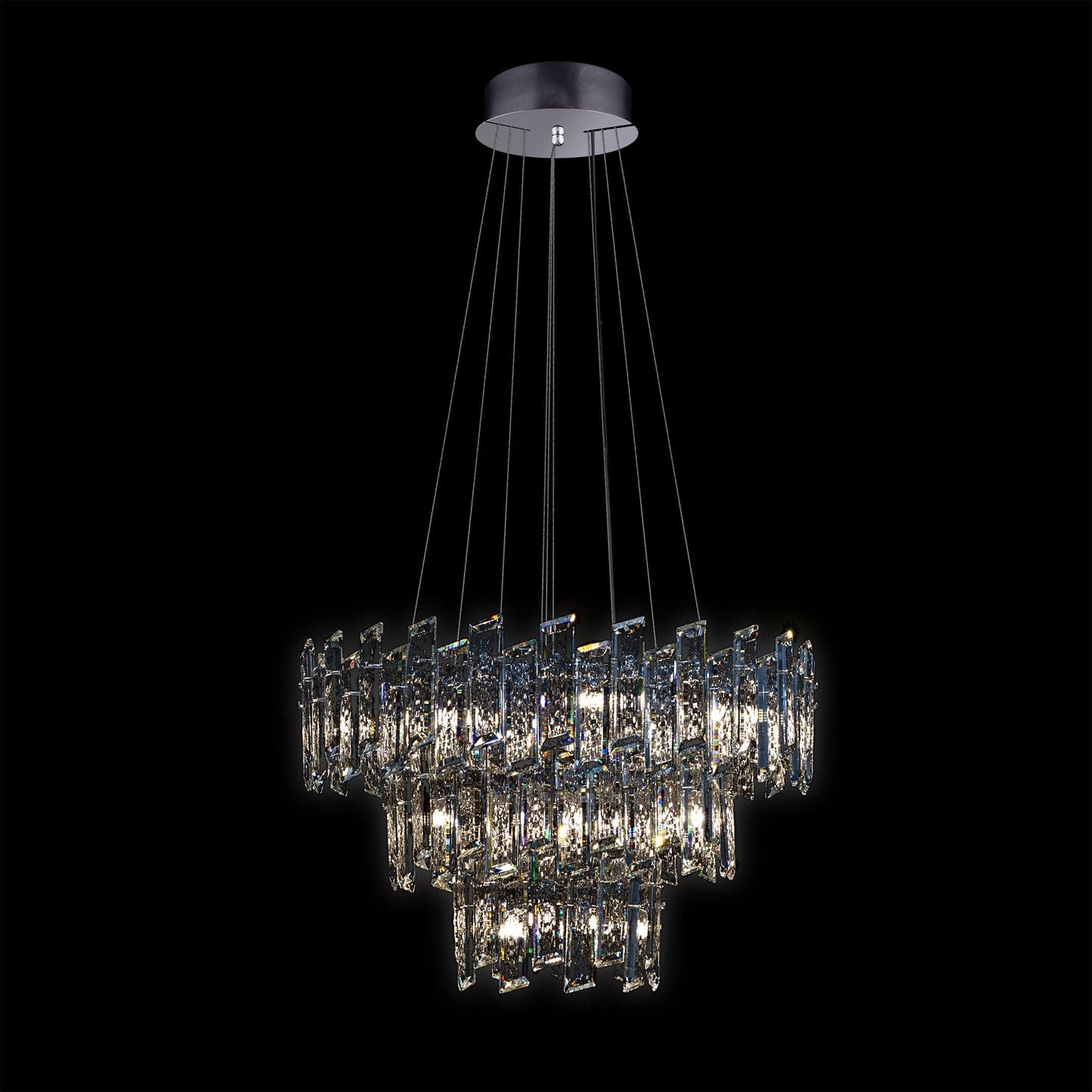 Crisiante Pendant 3 Tier 3/6/9/LT Chrome - MD22020110-27CCHR