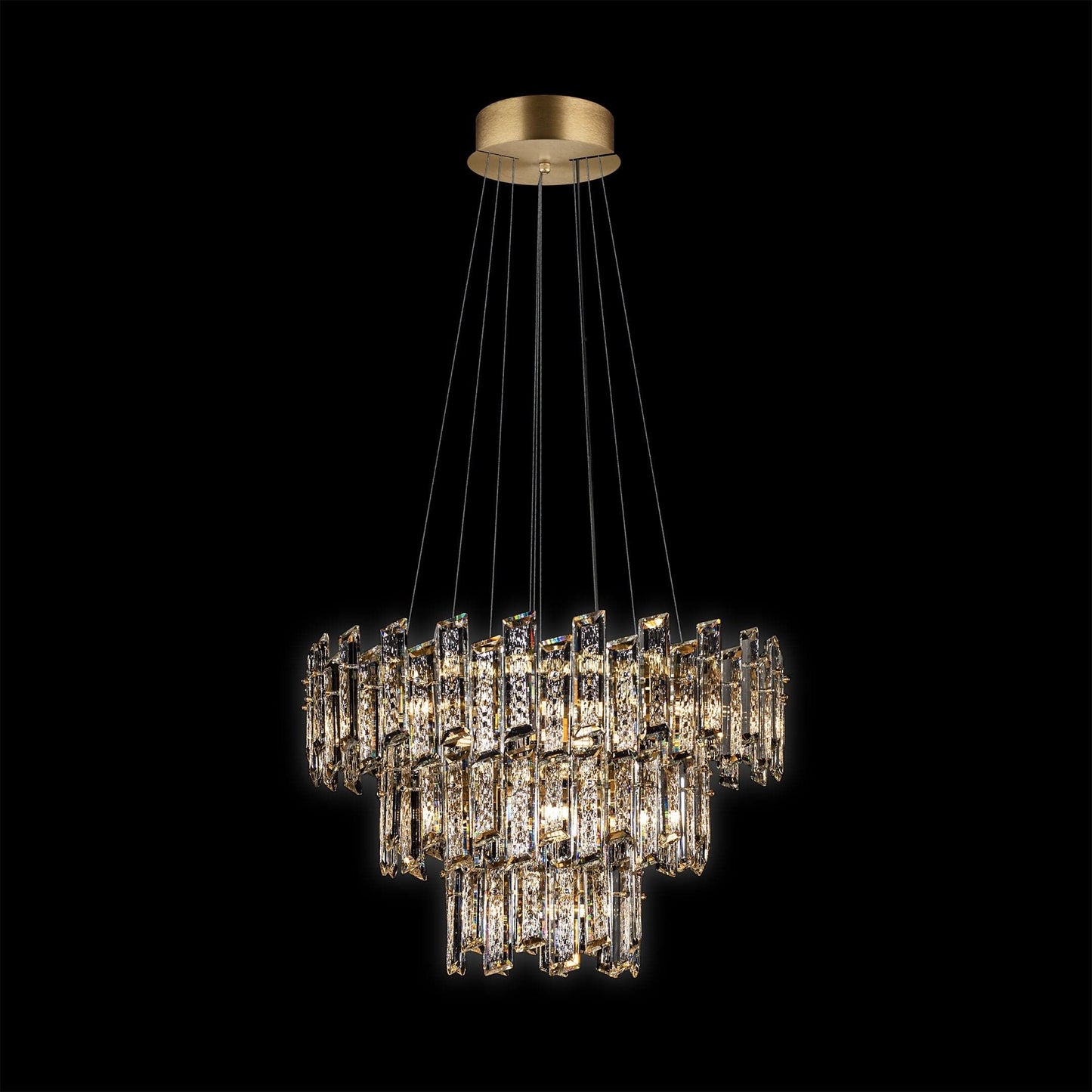 Crisiante Pendant 3 Tier 3/6/9/LT Gold - MD22020110-27CGOL
