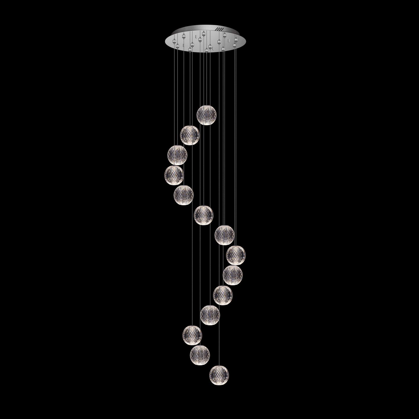 Diamante 14Lt Round Chrome - MD20001012-14ACHR