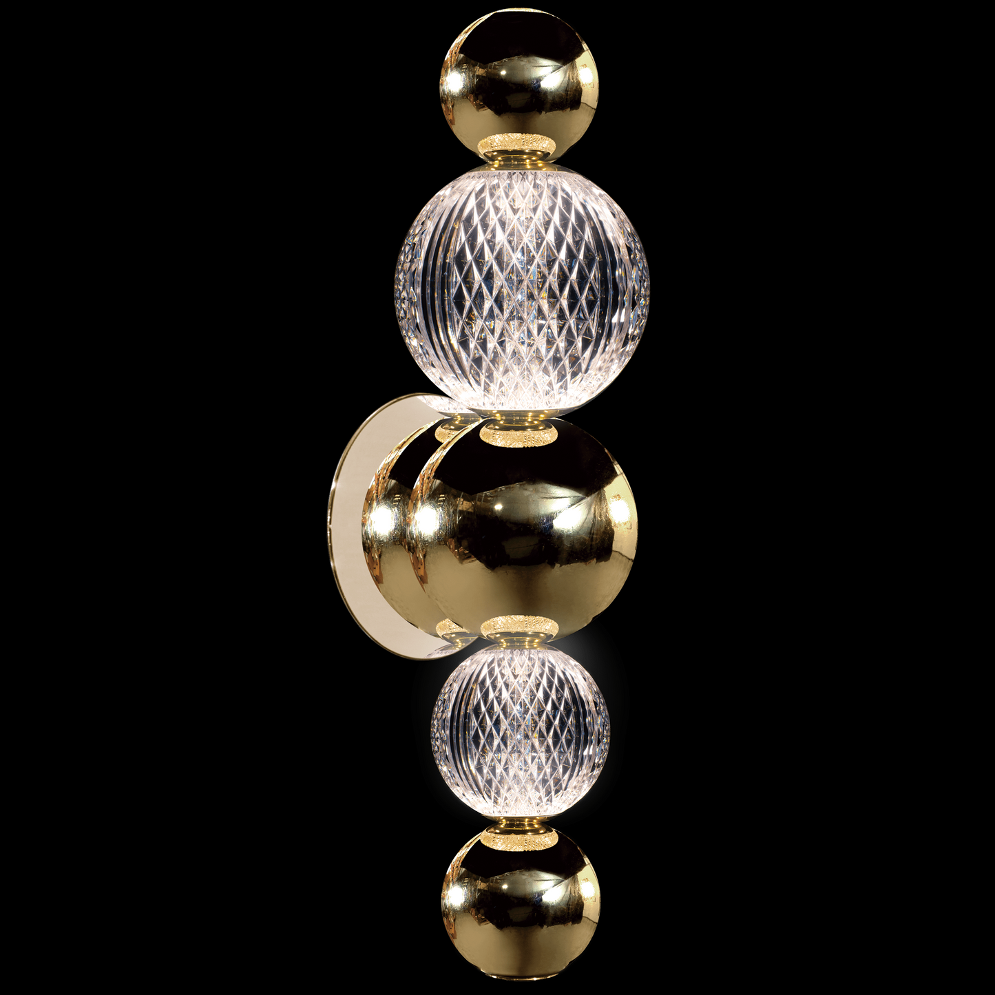 Diamante Embellished Wall Light Gold - MB21001002-1BGOL