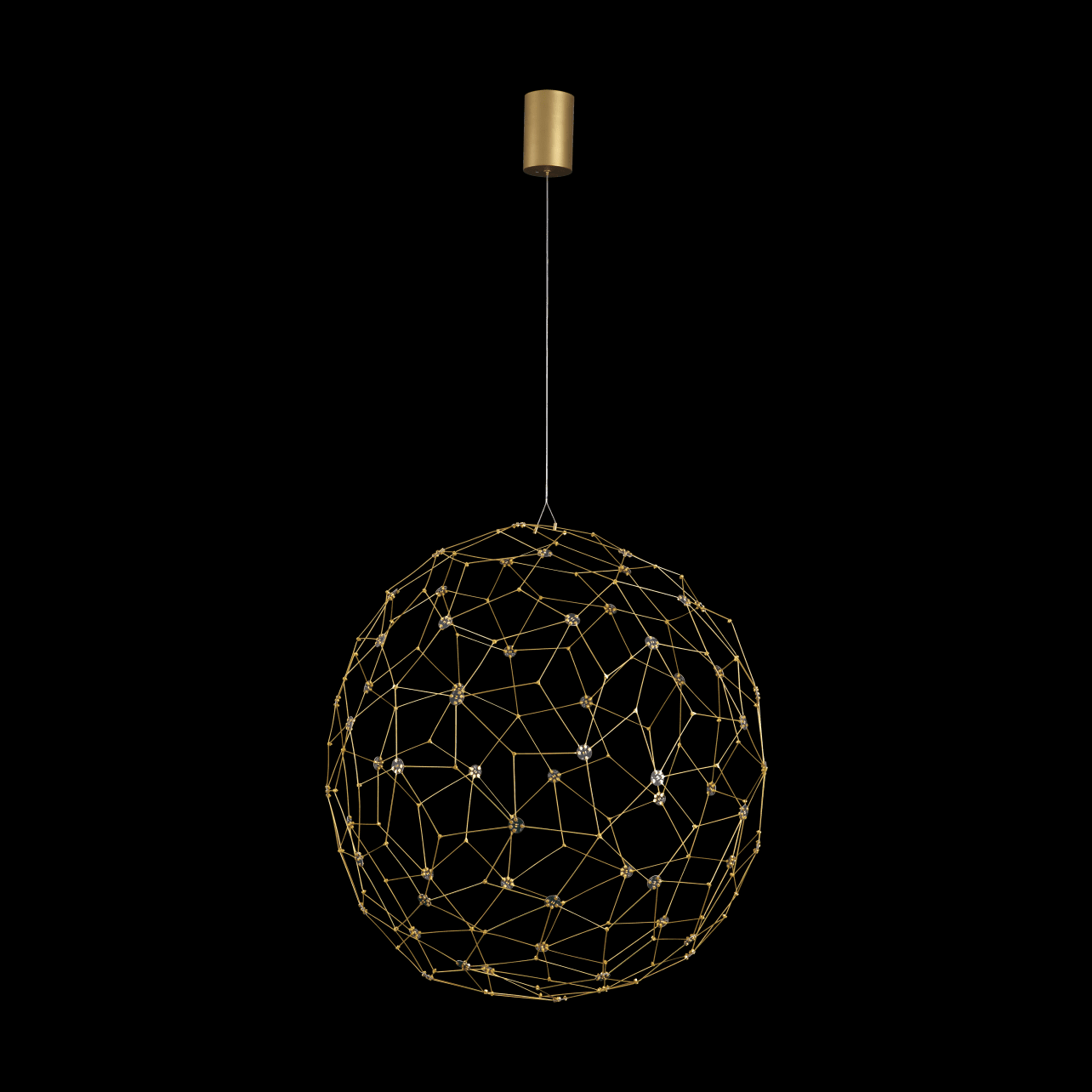 Lucciola Single Pendant D60 Brass - MD18001068-1BBRS