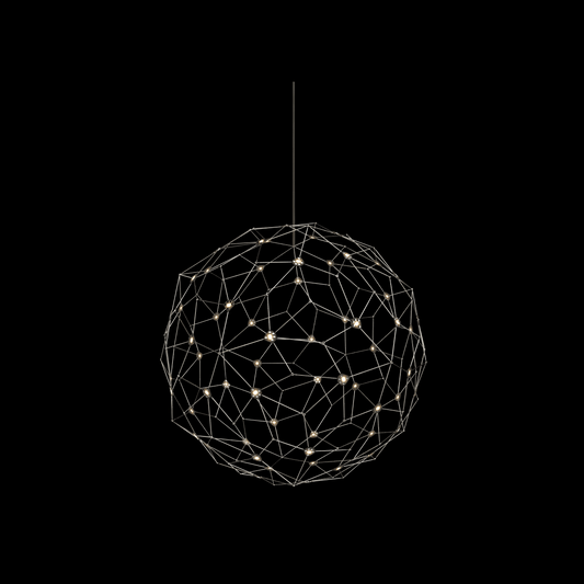 Lucciola Single Pendant Dia.60 Stainless Steel - MD18001068-1BSS