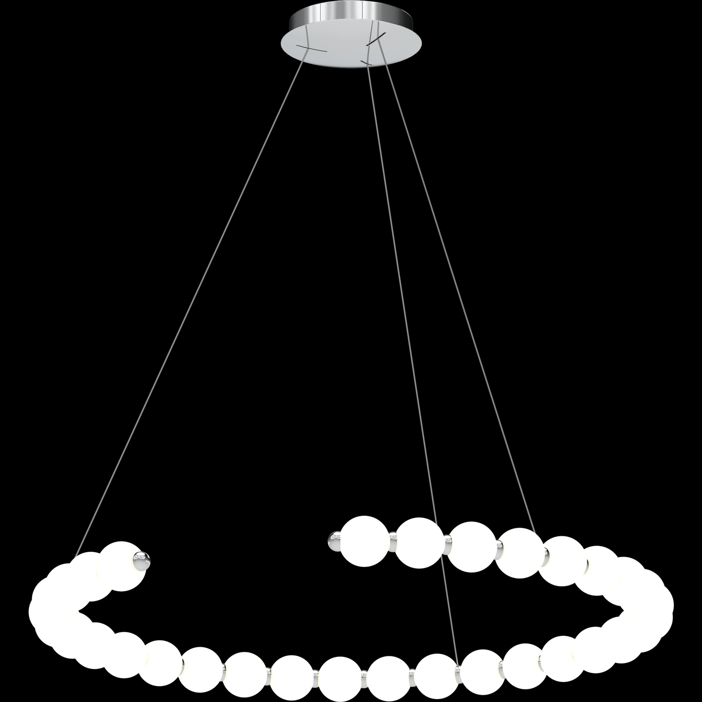 Pearl D80 Pendant Chrome - MD19001033-1FCHR