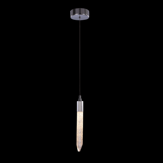 Shard 1 Light Adjustable Pendant (Chrome) - MD17003025-1A CHR