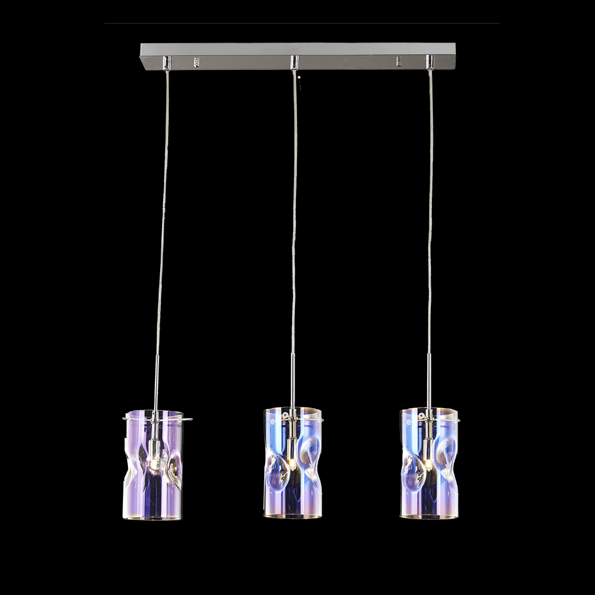 Venus 3 Light Bar Pendant (Translucent Multi Colour) - MD13028079-3A MULTI