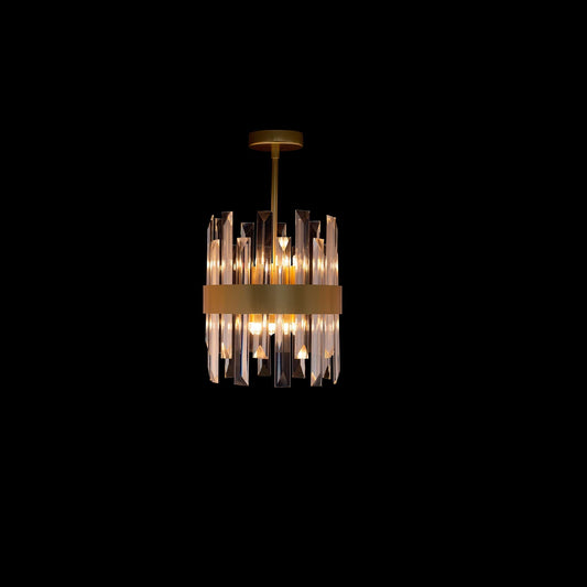 Zenna Semi Flush Satin Gold - MX20020101-6ASG