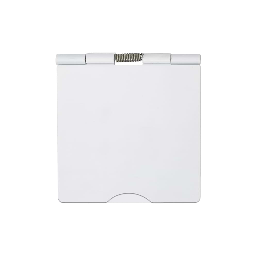 The Eldon Collection White Metal 1 Gang 2 x25mm EM-Euro Module Floor Plate