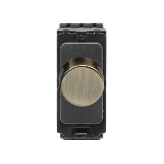 Soho Lighting Antique Brass CM Grid 1000W Intermediate Dummy Dimmer Module