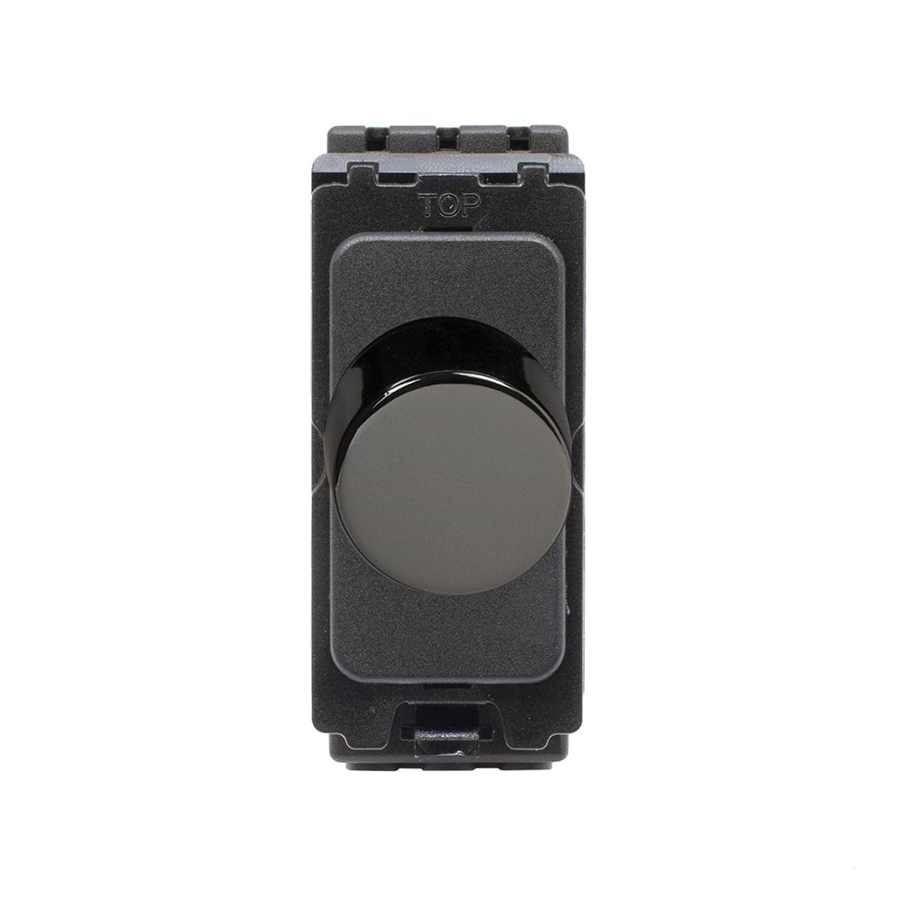 The Connaught Collection Black Nickel CM Grid 400W LED Dimmer Module