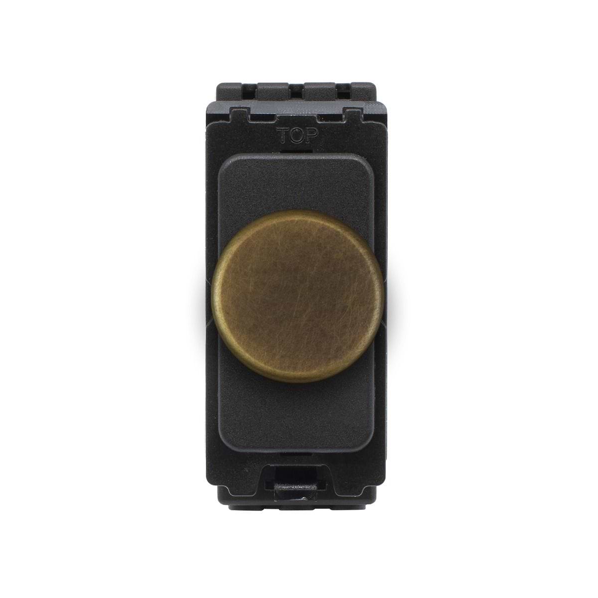 The Westminster Collection Vintage Brass CM Grid 1000W Dummy Dimmer Module