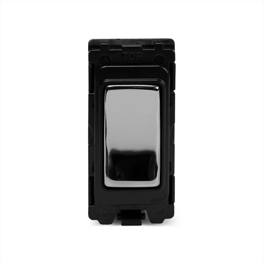 The Finsbury Collection Polished Chrome 20AX Intermediate RM-Grid Switch Module