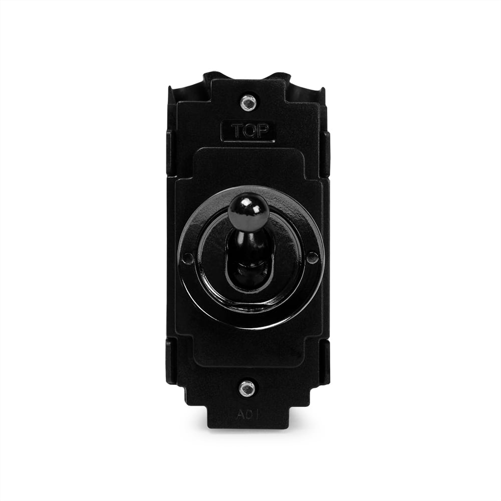 The Connaught Collection Black Nickel 20AX 2 Way LT3-Toggle Switch Module