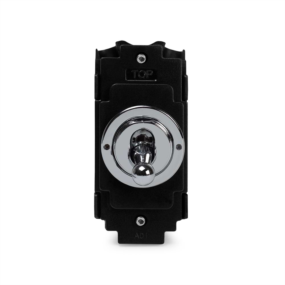 The Finsbury Collection Polished Chrome 20AX Intermediate LT3-Toggle Switch Module