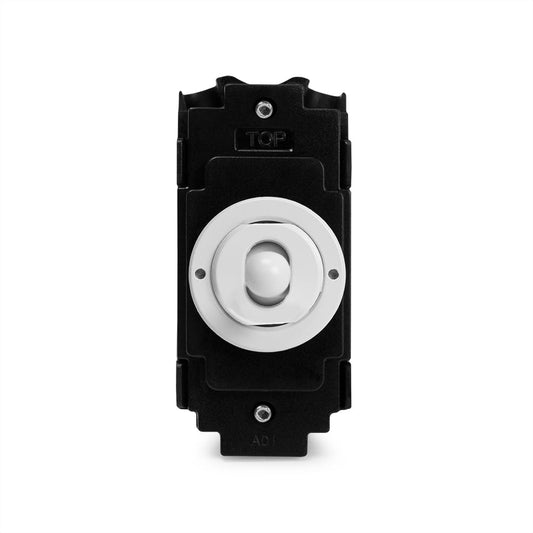 The Eldon Collection White Metal 20A 2 Way & Off LT3-Toggle Switch Module
