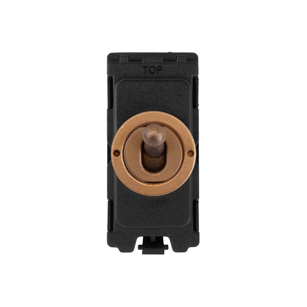 Soho Lighting Antique Copper Dimming Toggle CM-Grid Switch Module