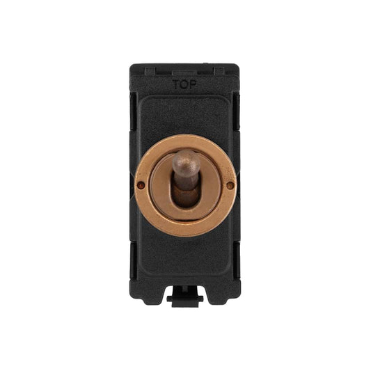 Soho Lighting Antique Copper Dimming Toggle CM-Grid Switch Module