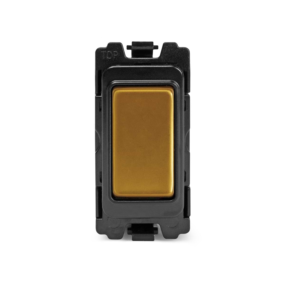 The Sloane Collection Antique Gold Blank RM-Grid Switch Module