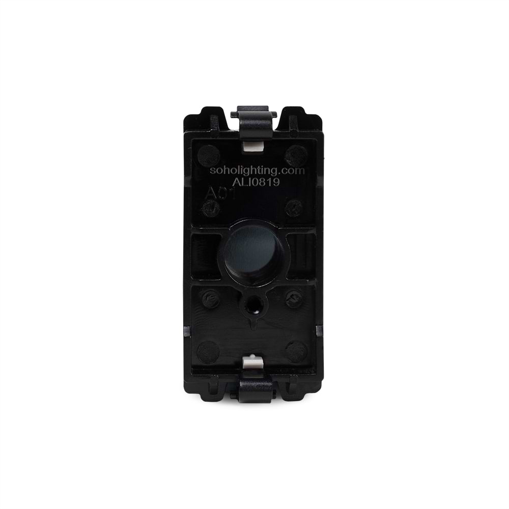 The Finsbury Collection Polished Chrome Blank RM-Grid Switch Module