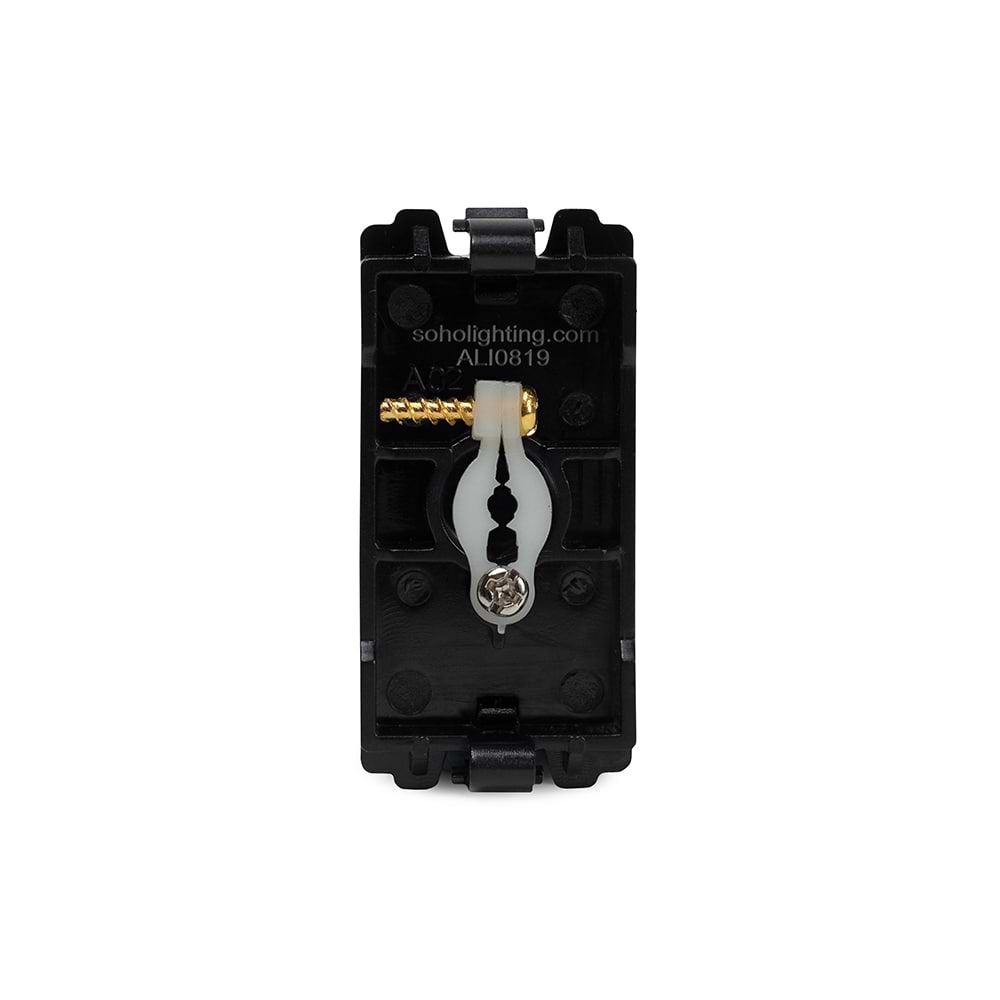 The Finsbury Collection Polished Chrome Flex Outlet RM-Grid Switch Module