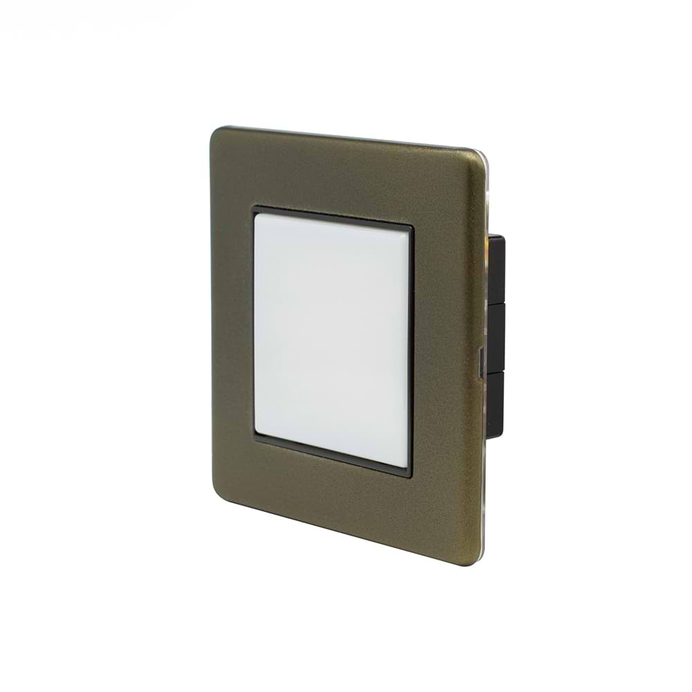 The Eton Collection Bronze LED Stair Light - Warm White