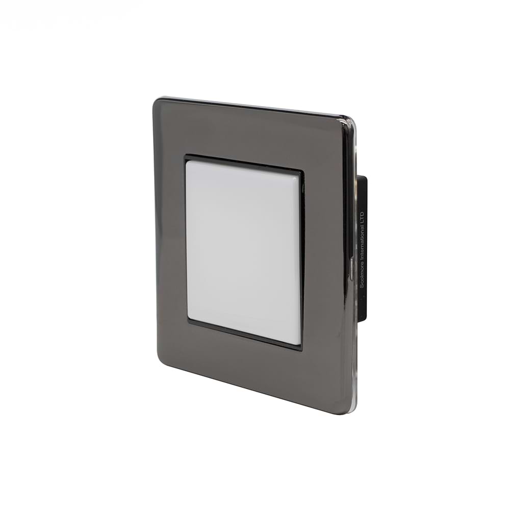 The Connaught Collection Black Nickel LED Stair Light - Cool White