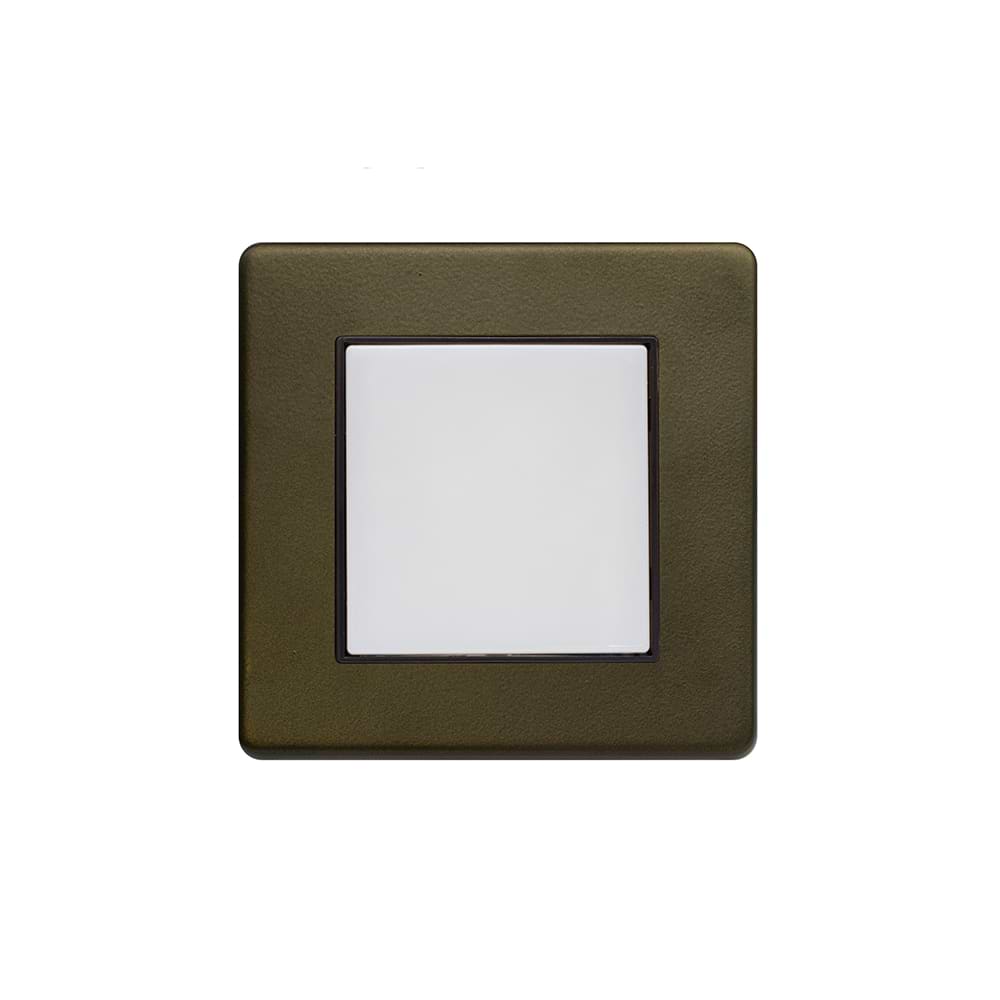 The Eton Collection Bronze LED Stair Light - Cool White