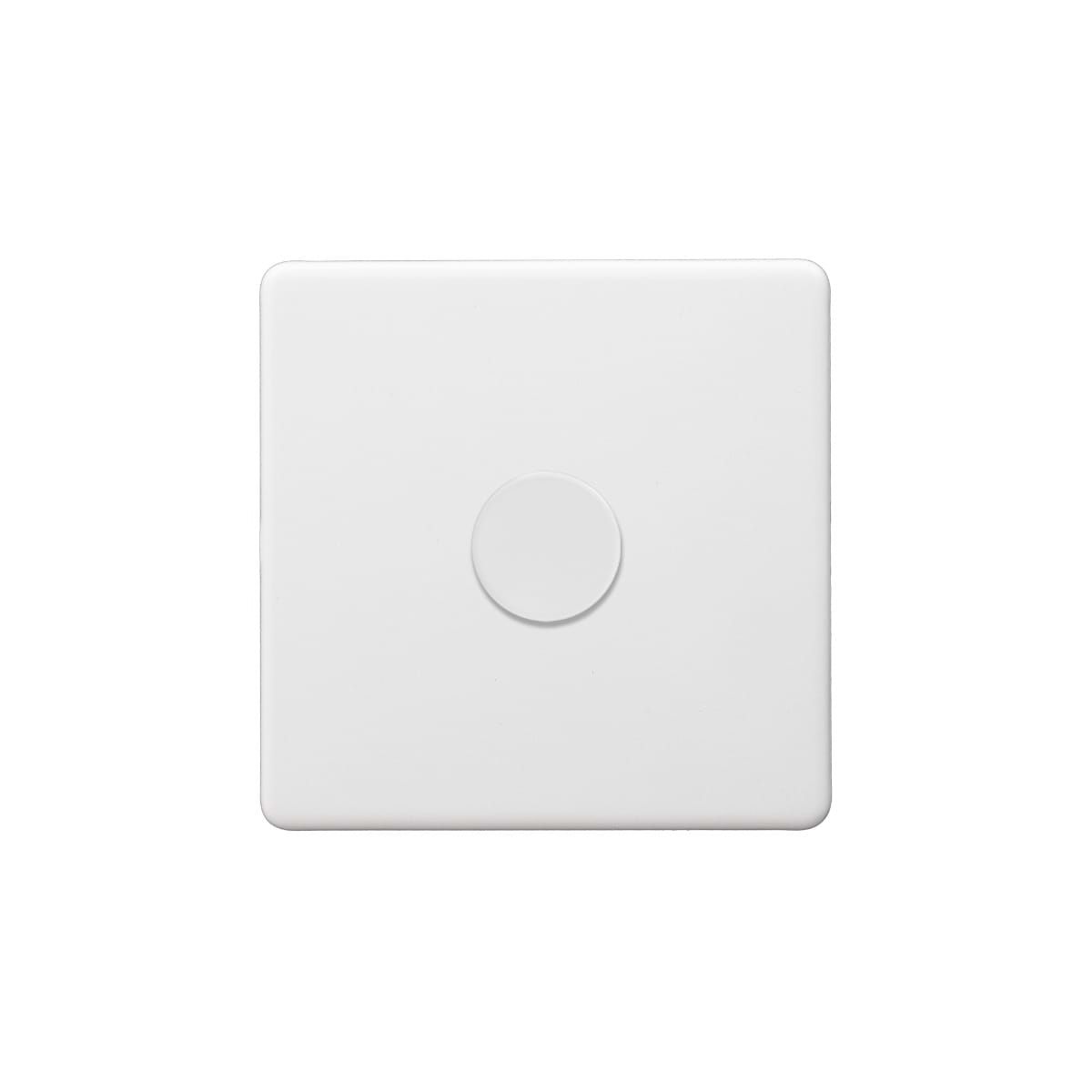 Soho Lighting Primed Paintable 1 Gang 2 -Way Intelligent Dimmer 150W LED (300w Halogen/Incandescent) with White Switch