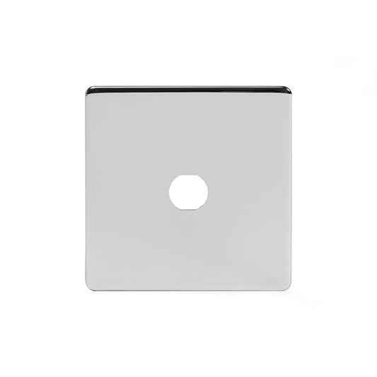The Finsbury Collection Polished Chrome 1 Gang LT3 Toggle Plate ONLY