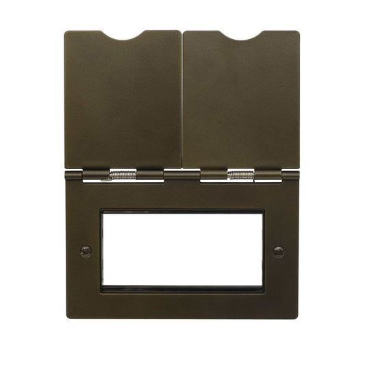 The Eton Collection Bronze 4 x25mm EM-Euro Module Floor Plate