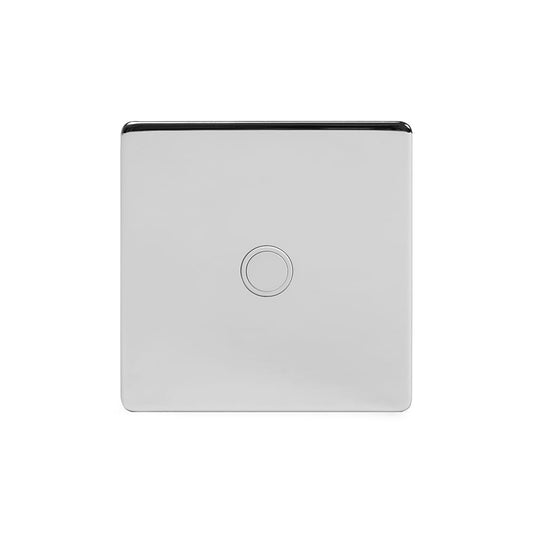 The Finsbury Collection Polished Chrome 20A Flex Outlet Wht Ins Screwless