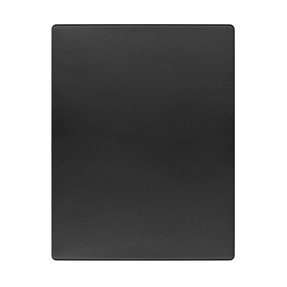 Soho Lighting Matt Black 9 Gang Extra Large Blanking Plate