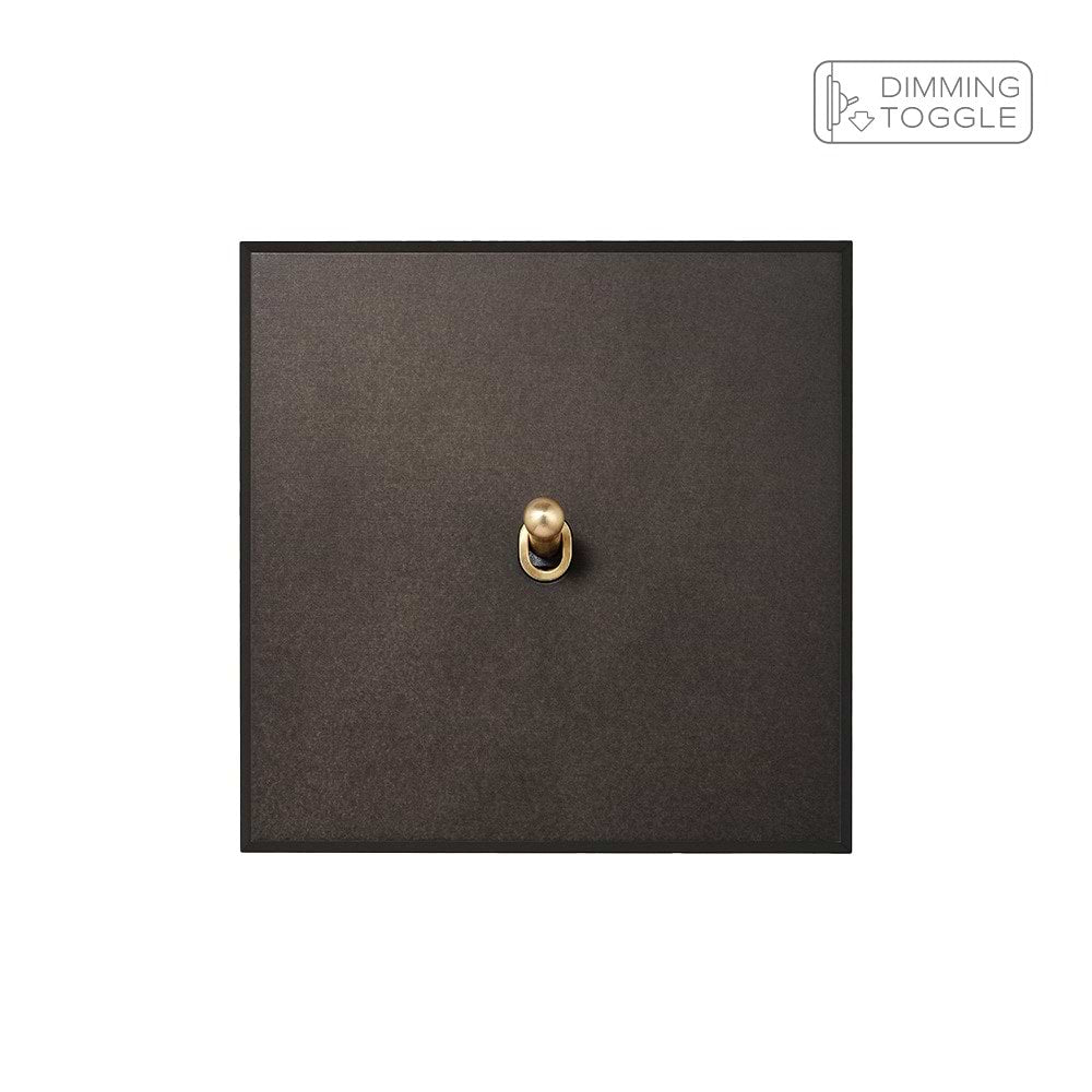 Heritage Bronze 1 Gang 2 Way Dimming Toggle Switch - The Palaces Collection