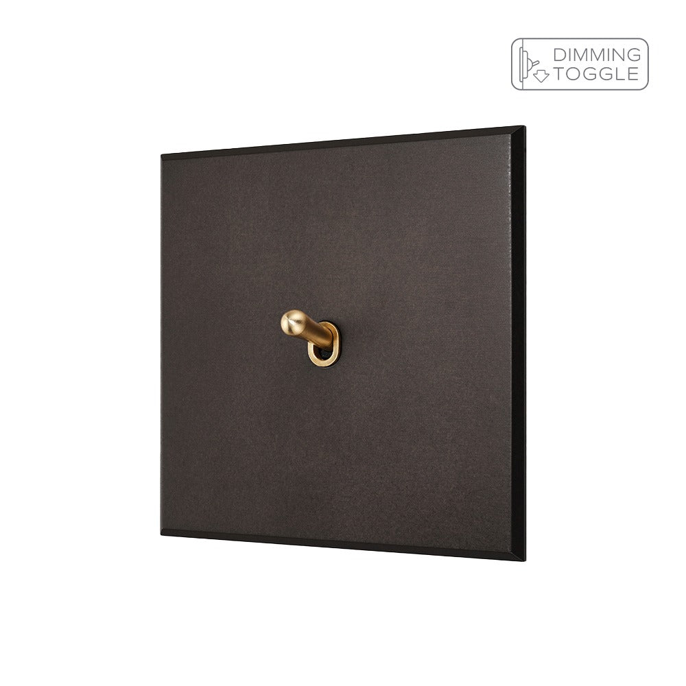 Heritage Bronze 1 Gang 2 Way Dimming Toggle Switch - The Palaces Collection