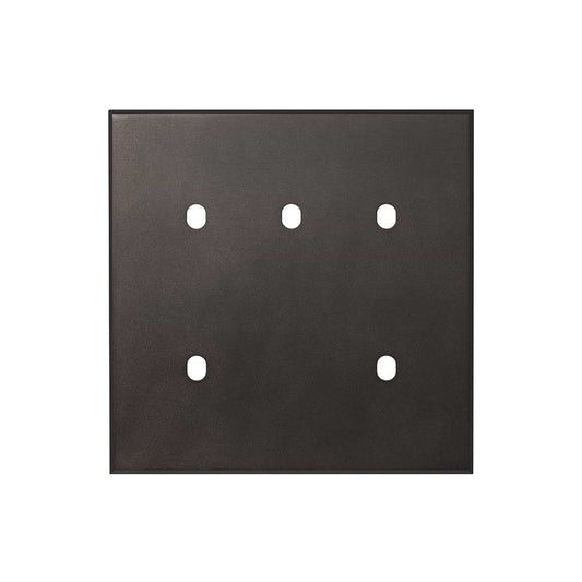 Heritage Bronze 5 Gang TM Module Grid Switch Plate - The Palaces Collection
