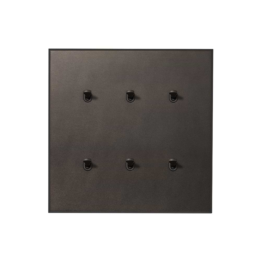 Heritage Bronze 6 Gang 20A 2 Way Toggle Switch with Bronze Toggle - The Palaces Collection