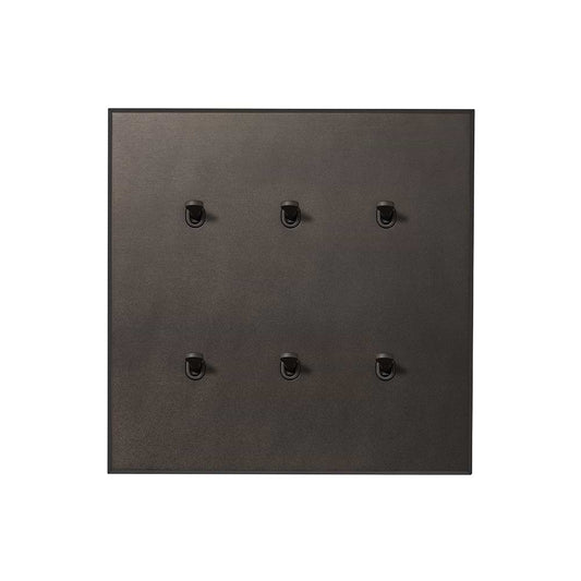 Heritage Bronze 6 Gang 20A 2 Way Retractive Toggle Switch with Bronze Toggle - The Palaces Collection